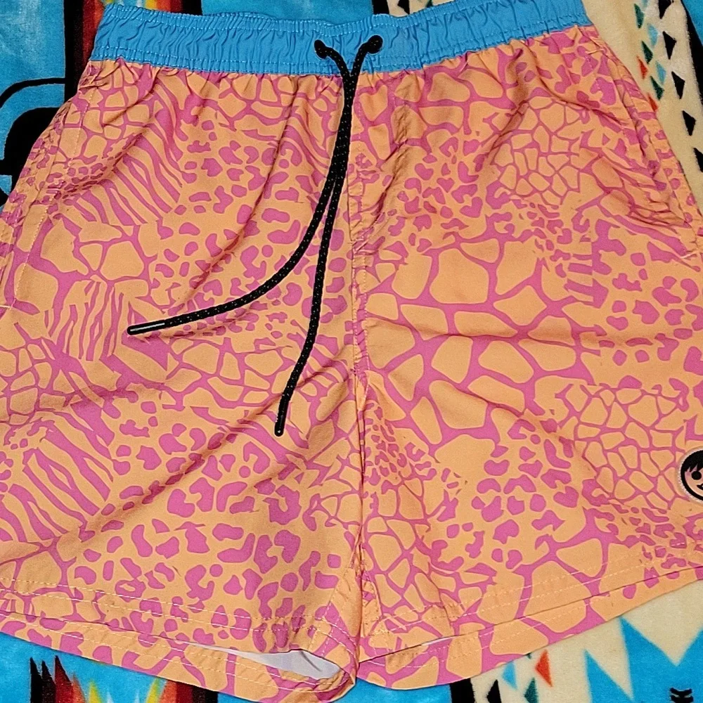 NEFF Men's Daily Animal Hot Tub Board Shorts for Swimming